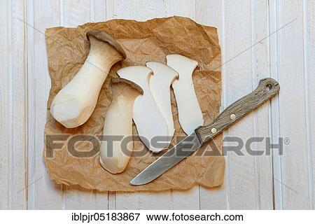 King trumpet mushroome (Pleurotus eryngii) sliced View Large Photo Image Stock Photo - King trumpet mushroome (Pleurotus eryngii) sliced. Fotosearch
