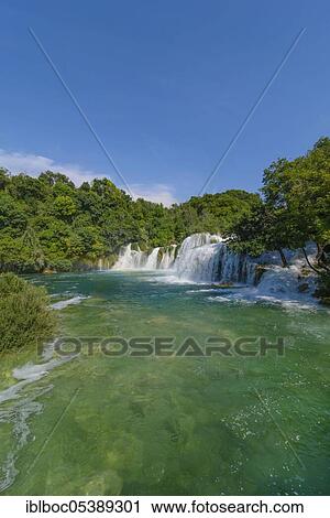 Krka National Park, Waterfalls, Dalmatia, Croatia, Europe View Large Photo Image Stock Image - Krka National Park, Waterfalls, Dalmatia, Croatia, Europe. Fotosearch