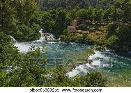 Krka National Park, Waterfalls, Dalmatia, Croatia, Europe View Large Photo Image Stock Photography - Krka National Park, Waterfalls, Dalmatia, Croatia, Europe. Fotosearch