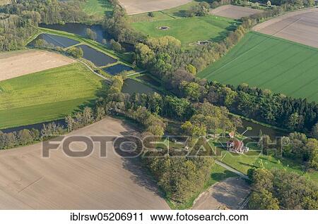 Stock Image - Laher Fischteiche, Goldenstedt-Lahr, County Vechta, Lower Saxony, Germany, Europe. Fotosearch