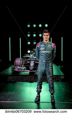 Lance Stroll, Aston Martin, in front of the AMR21 during virtual launch on March 3rd 20121 View Large Photo Image Stock Photo - Lance Stroll, Aston Martin, in front of the AMR21 during virtual launch on March 3rd 20121. Fotosearch