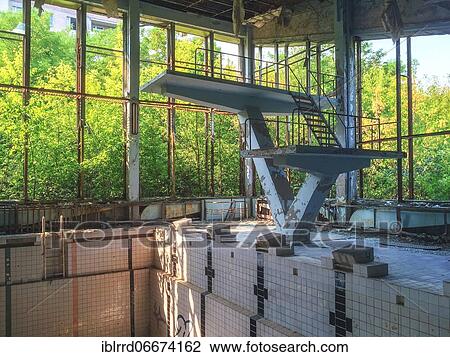 Lasurnij swimming pool, Lost Place, Pripyat, Chernobyl exclusion zone, Ukraine, Europe View Large Photo Image Stock Image - Lasurnij swimming pool, Lost Place, Pripyat, Chernobyl exclusion zone, Ukraine, Europe. Fotosearch