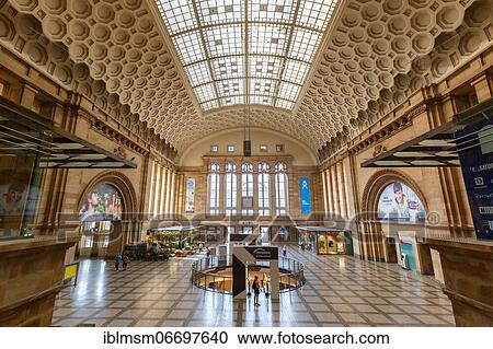 Leipzig Central Station Deutsche Bahn DB Halle West in Leipzig, Germany, Europe View Large Photo Image Stock Image - Leipzig Central Station Deutsche Bahn DB Halle West in Leipzig, Germany, Europe. Fotosearch