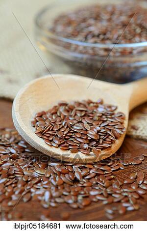 Linseed ( Linum usitatissimum) with cooking spoon, seed linen, seed flax View Large Photo Image Stock Image - Linseed ( Linum usitatissimum) with cooking spoon, seed linen, seed flax. Fotosearch