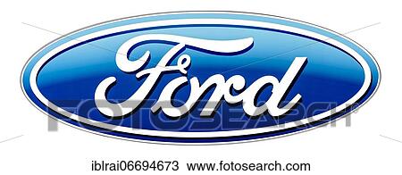 Logo of the car brand Ford, cutout on white background View Large Photo Image Stock Image - Logo of the car brand Ford, cutout on white background. Fotosearch