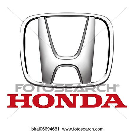 Logo of the car brand Honda, free space on white background View Large Photo Image Stock Image - Logo of the car brand Honda, free space on white background. Fotosearch