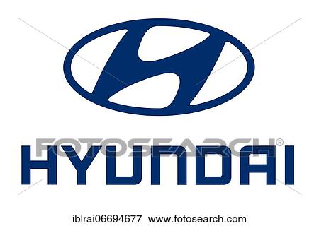 Logo of the car brand Hyundai, cutout on white background View Large Photo Image Stock Photo - Logo of the car brand Hyundai, cutout on white background. Fotosearch