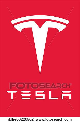 Logo, Tesla View Large Photo Image Stock Image - Logo, Tesla. Fotosearch