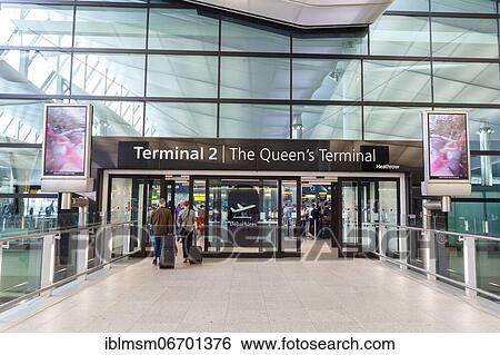 London Heathrow Airport (LHR) Terminal 2 The Queen's Terminal in London Heathrow, United Kingdom, Europe View Large Photo Image Stock Photograph - London Heathrow Airport (LHR) Terminal 2 The Queen's Terminal in London Heathrow, United Kingdom, Europe. Fotosearch