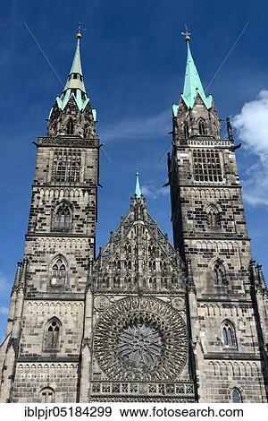 Lorenzkirche, Gothic, Nuremberg, Franconia, Bavaria, Germany, Europe View Large Photo Image Stock Photo - Lorenzkirche, Gothic, Nuremberg, Franconia, Bavaria, Germany, Europe. Fotosearch