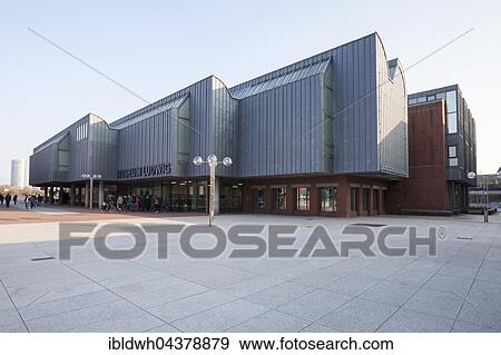 Stock Photo - Ludwig Museum, Cologne, North Rhine-Westphalia, Germany, Europe. Fotosearch