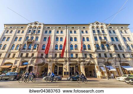 Luxury Hotel Vier Jahreszeiten Kempinski in Maximilianstrasse, Luxury Hotel, Munich, Bavaria, Germany, Europe View Large Photo Image Stock Image - Luxury Hotel Vier Jahreszeiten Kempinski in Maximilianstrasse, Luxury Hotel, Munich, Bavaria, Germany, Europe. Fotosearch