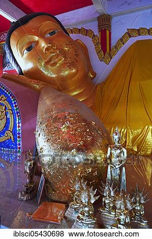 Lying Buddha, Wat Srisoonthron Temple, Koh Siray, Thailand, Asia View Large Photo Image Stock Photo - Lying Buddha, Wat Srisoonthron Temple, Koh Siray, Thailand, Asia. Fotosearch