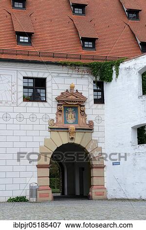 Main gate of the equestrian building of the Ulmer Zeughaus, Zeughaus, Ulm, Baden-Württemberg, Germany, Europe View Large Photo Image Stock Photo - Main gate of the equestrian building of the Ulmer Zeughaus, Zeughaus, Ulm, Baden-Württemberg, Germany, Europe. Fotosearch