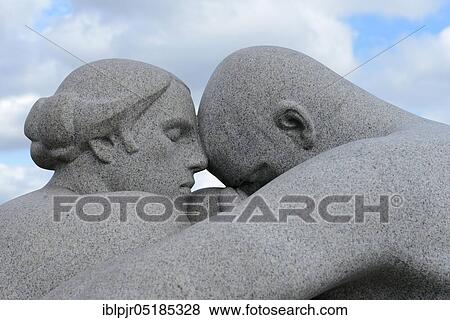 Man and woman, Vigelandpark in Frognerpark, Oslo, Norway, Europe View Large Photo Image Stock Photo - Man and woman, Vigelandpark in Frognerpark, Oslo, Norway, Europe. Fotosearch