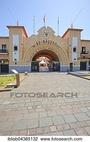 Stock Image - Market hall, Mercado Nuestra Senora de Africa, Santa Cruz Island, Tenerife, Canary Islands, Spain, Europe. Fotosearch
