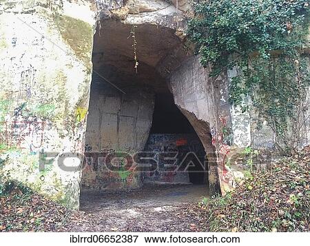 Stock Photo - Marl Pits, Lost Place, Belgium, Europe. Fotosearch