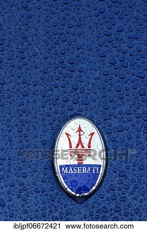 Maserati, logo of the Italian car brand Maserati, Germany, Europe View Large Photo Image Stock Image - Maserati, logo of the Italian car brand Maserati, Germany, Europe. Fotosearch