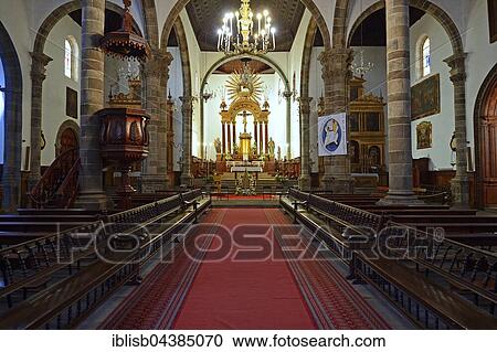 Stock Image - Matriz de Santa Ana church, Garachico, Tenerife, Canary Islands, Spain, Europe. Fotosearch