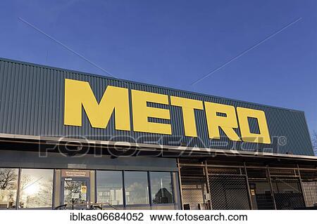 METRO wholesale store, logo on building, Duisburg, North Rhine-Westphalia, Germany, Europe View Large Photo Image Stock Image - METRO wholesale store, logo on building, Duisburg, North Rhine-Westphalia, Germany, Europe. Fotosearch