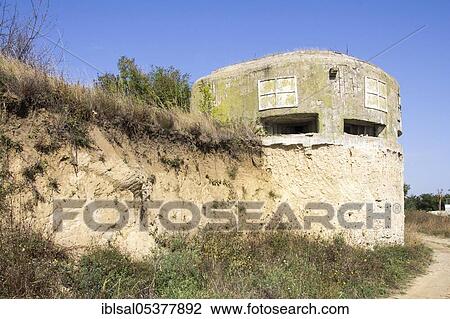 Military bunker on the beach of Obzor, Bulgaria, Europe View Large Photo Image Stock Image - Military bunker on the beach of Obzor, Bulgaria, Europe. Fotosearch