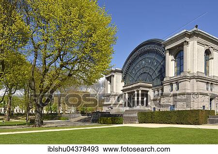 Stock Image - Military Museum, Musee Royal de l'Armee, Jubilee Park, Parc du Cinquantenaire, Brussels, Belgium, Europe. Fotosearch