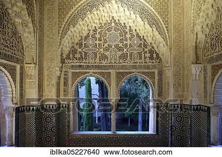 Mirador de Lindaraja, Nasrid Palaces, Alhambra, Granada, Andalusia, Spain, Europe View Large Photo Image Stock Image - Mirador de Lindaraja, Nasrid Palaces, Alhambra, Granada, Andalusia, Spain, Europe. Fotosearch
