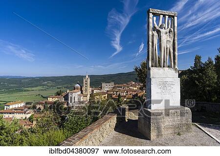 Monument against fascism and Nazism on hill above town, Massa Marittima, Tuscany, Italy, Europe View Large Photo Image Stock Photo - Monument against fascism and Nazism on hill above town, Massa Marittima, Tuscany, Italy, Europe. Fotosearch