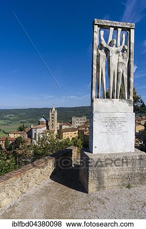Monument against fascism and Nazism on hill above town, Massa Marittima, Tuscany, Italy, Europe View Large Photo Image Stock Photo - Monument against fascism and Nazism on hill above town, Massa Marittima, Tuscany, Italy, Europe. Fotosearch