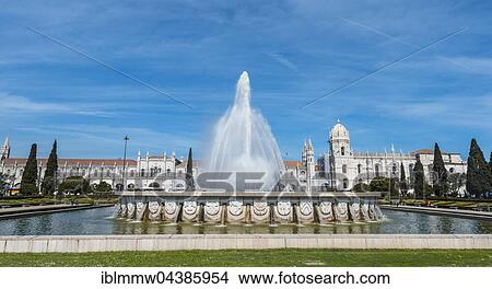 Picture - Mosteiro dos Jerónimos, Jerónimos Monastery, Belém, Lisbon, Lisbon District, Portugal, Europe. Fotosearch