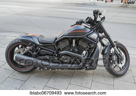 Motorcycle, Harley Davidson V-ROD, Bavaria, Germany, Europe View Large Photo Image Stock Image - Motorcycle, Harley Davidson V-ROD, Bavaria, Germany, Europe. Fotosearch