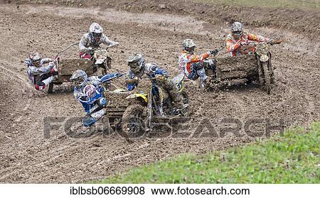 Motorcycle team at a motocross race, Schnaitheim, Baden-Württemberg, Germany, Europe View Large Photo Image Stock Photo - Motorcycle team at a motocross race, Schnaitheim, Baden-Württemberg, Germany, Europe. Fotosearch