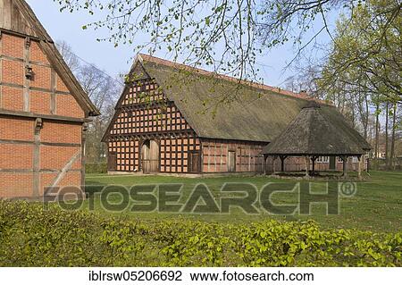 Museum Village Cloppenburg, Oldenburg Münsterland, Lower Saxony, Germany, Europe View Large Photo Image Stock Image - Museum Village Cloppenburg, Oldenburg Münsterland, Lower Saxony, Germany, Europe. Fotosearch