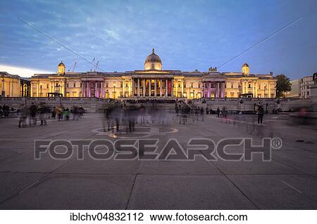 National Gallery museum, Trafalgar Square, London, United Kingdom, Europe View Large Photo Image Stock Image - National Gallery museum, Trafalgar Square, London, United Kingdom, Europe. Fotosearch