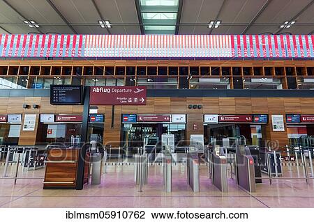 New Berlin Brandenburg BER Willy Brandt Airport Terminal 1, Berlin, Germany, Europe View Large Photo Image Stock Image - New Berlin Brandenburg BER Willy Brandt Airport Terminal 1, Berlin, Germany, Europe. Fotosearch