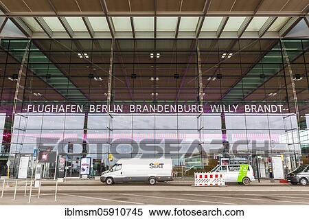 New Berlin Brandenburg BER Willy Brandt Airport Terminal 1, Berlin, Germany, Europe View Large Photo Image Stock Photography - New Berlin Brandenburg BER Willy Brandt Airport Terminal 1, Berlin, Germany, Europe. Fotosearch