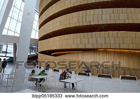 New Opera House, interior, Oslo, Norway, Europe View Large Photo Image Stock Image - New Opera House, interior, Oslo, Norway, Europe. Fotosearch