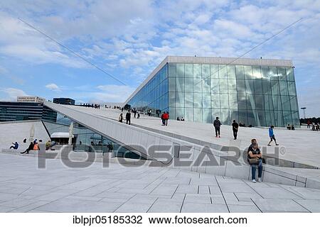 New Opera House, Oslo, Norway, Europe View Large Photo Image Stock Image - New Opera House, Oslo, Norway, Europe. Fotosearch