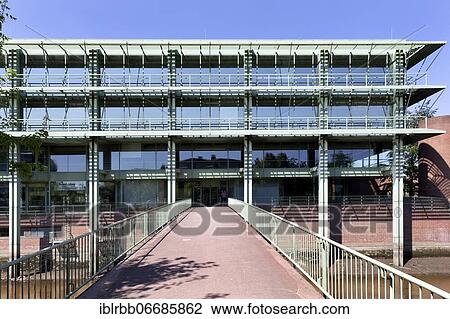 New town hall, architect Gottfried Böhm, Bocholt, Münsterland, North Rhine-Westphalia, Germany, Europe View Large Photo Image Stock Image - New town hall, architect Gottfried Böhm, Bocholt, Münsterland, North Rhine-Westphalia, Germany, Europe. Fotosearch