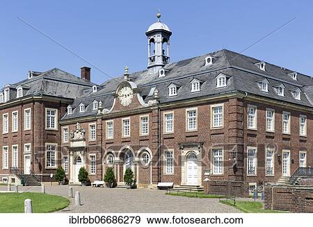 Nordkirchen Castle from 1734, baroque castle, colloquially known as Westphalian Versailles, today North Rhine-Westphalia University of Finance, side wing with castle chapel, Nordkirchen, Münsterland, North Rhine-Westphalia, Germany, Europe View Large Photo Image Stock Photo - Nordkirchen Castle from 1734, baroque castle, colloquially known as Westphalian Versailles, today North Rhine-Westphalia University of Finance, side wing with castle chapel, Nordkirchen, Münsterland, North Rhine-Westphalia, Germany, Europe. Fotosearch