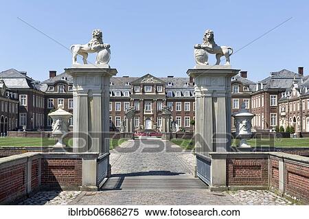 Nordkirchen Castle from 1734, baroque palace, main building, colloquially Westphalian Versailles, today North Rhine-Westphalia University of Finance, Nordkirchen, Münsterland, North Rhine-Westphalia, Germany, Europe View Large Photo Image Stock Photography - Nordkirchen Castle from 1734, baroque palace, main building, colloquially Westphalian Versailles, today North Rhine-Westphalia University of Finance, Nordkirchen, Münsterland, North Rhine-Westphalia, Germany, Europe. Fotosearch