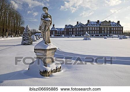 Nordkirchen Castle in winter, baroque moated castle, Nordkirchen, Münsterland, North Rhine-Westphalia, Germany, Europe View Large Photo Image Stock Photography - Nordkirchen Castle in winter, baroque moated castle, Nordkirchen, Münsterland, North Rhine-Westphalia, Germany, Europe. Fotosearch
