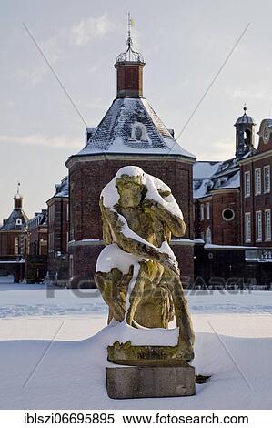 Nordkirchen Castle in winter, baroque moated castle, Nordkirchen, Münsterland, North Rhine-Westphalia, Germany, Europe View Large Photo Image Stock Photography - Nordkirchen Castle in winter, baroque moated castle, Nordkirchen, Münsterland, North Rhine-Westphalia, Germany, Europe. Fotosearch