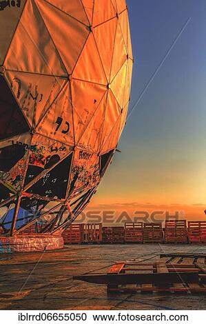 Stock Image - NSA listening station, Lost Place, Berlin, Germany, Europe. Fotosearch