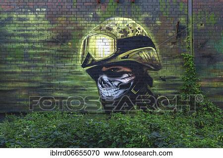 Stock Image - NSA listening station, Lost Place, Berlin, Germany, Europe. Fotosearch