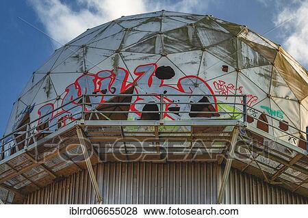 NSA listening station, Lost Place, Berlin, Germany, Europe View Large Photo Image Stock Photo - NSA listening station, Lost Place, Berlin, Germany, Europe. Fotosearch