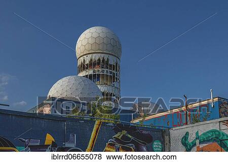 NSA listening station, Lost Place, Berlin, Germany, Europe View Large Photo Image Stock Photo - NSA listening station, Lost Place, Berlin, Germany, Europe. Fotosearch
