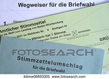 Official postal voting documents, Landtag election Baden-Württemberg on 14. 03. 2021, Germany, Europe View Large Photo Image Stock Photography - Official postal voting documents, Landtag election Baden-Württemberg on 14. 03. 2021, Germany, Europe. Fotosearch