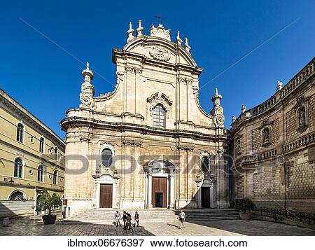 Stock Photo - Old town of Monopoli, Church Chiesa di San Salvatore Puglia, Italy, Europe. Fotosearch
