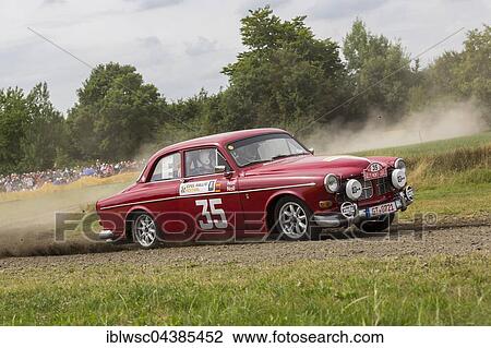 Stock Image - Oldtimer Eifel Rallye Festival 2015 Vulkaneifel, Eifel, Rhineland-Palatinate, Germany, Europe. Fotosearch